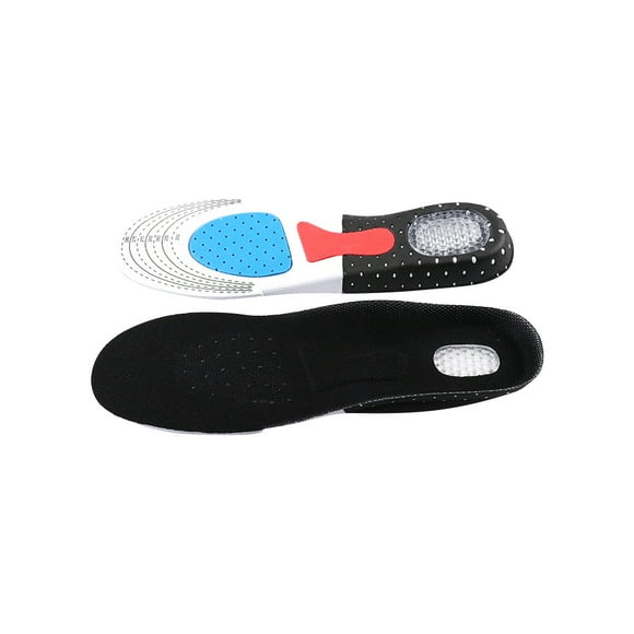 Plantillas de entrenamiento militar para baloncesto, transpirables, de EVA, para transpirar y para deportes de cuatro estaciones, talla S 35-40 (negro)