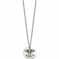 thumbnail image 2 of Stainless Steel Polished And Enameled Bumble Bee Brave 22In Necklace Made In China -Jewelry By Sweet Pea, 2 of 8