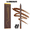 CHOCOLATE, variant on 24HR Waterproof Eyeliner Pencil, Smudge-Proof Long-Lasting Eye Liner, Smooth Creamy Formula, Easy Apply Eye Makeup for Daily Wear & Party Looks.