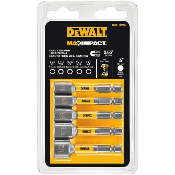 DEWALT Max Impact Nut Driving Set (5Piece)