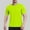 Yellow, variant on Elvqul Tee Shirts for Men Stylish Solid Color T-Shirts Brown Pullover Crew Neck Workout Daily Short Sleeve Mens Shirts Sports