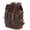 Coffee, variant on Vintage Waxed Canvas Genuine Leather Backpack, 15.6 Inch Laptop Rucksack for Travel Hiking Camping