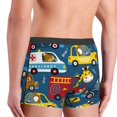 thumbnail image 5 of Disketp Vehicles Cartoon With Funny Drivers Men'S Boxer Briefs,Soft And Breathable Cotton Underwear With Comfortflex Waistband, 5 of 9