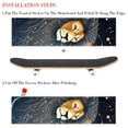 thumbnail image 2 of Leo Emery Skateboard Stickers - Pack of Two, PVC Back Material, 8.8x32.6in/22.4x83 cm - Skateboard Accessories, 2 of 5