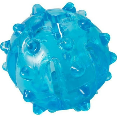UPC: 0077234543665 | Ethical Dog-Squeeze Play Ball- Blue 3.5 Inch