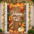 thumbnail image 3 of Decorative Design Fall Banner Seasonal Autumn Thanksgiving Decoration Rustic Harvest Theme for Indoor Decoration Holiday Celebration Party Background, 3 of 9