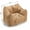 Coffee, variant on Bean Bag Chairs Sofa chairs with highly resilient foam for living rooms and bedrooms, comfortable square lazy sofas, sofas for adults to play, read and watch TV,Lazy Sofa Chairs