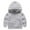 Grey, variant on Baby Toddler Kid Boy Girl Solid Casual Pocket Hoodie Sweatershirt Pullover (Dark Blue, 12-18 Months)