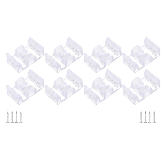 8Pcs Practical Anti Collision Shower Door Bumpers Accessory for Frame Sliding Glass Door Elegant Clear Stoppers