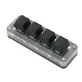 thumbnail image 4 of Mini teclado mecánico con cable tipo C de 4 teclas totalmente programables para una mano con Windows, 4 of 14