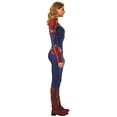 thumbnail image 2 of Rubie's Captain Marvel Deluxe Women's Halloween Fancy-Dress Costume for Adult, L, 2 of 3