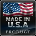 thumbnail image 4 of C5 Corvette Center Console Pad Lid Torch Red Leather with Black Cross Flag Embroidered Emblem Fits: All 97 through 04 Corvettes, 4 of 5