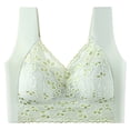 thumbnail image 2 of Sujetador de encaje ajustable, cómodo, sin aros de acero, ropa interior con fruncido, con parte superior holgada, soporte lateral, accesorio transpirable para mujer, 2 of 8