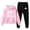 Pink, variant on Huowey Hoodie Sweatshirt And Sweatpants Cartoon Rugby Football Prints Pullover Tops Hoodie Trousers Pant Outfits Tracksuits Sweatsuit Sets Tracksuit 2PCS Outfits Cozy Dailywear, 7-8 Years