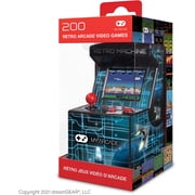 dreamGEAR Mini Arcade Cabinet Portable Retro Gaming Machine 0.6 lb, Multicolor, 4 x 4 x 8 inches