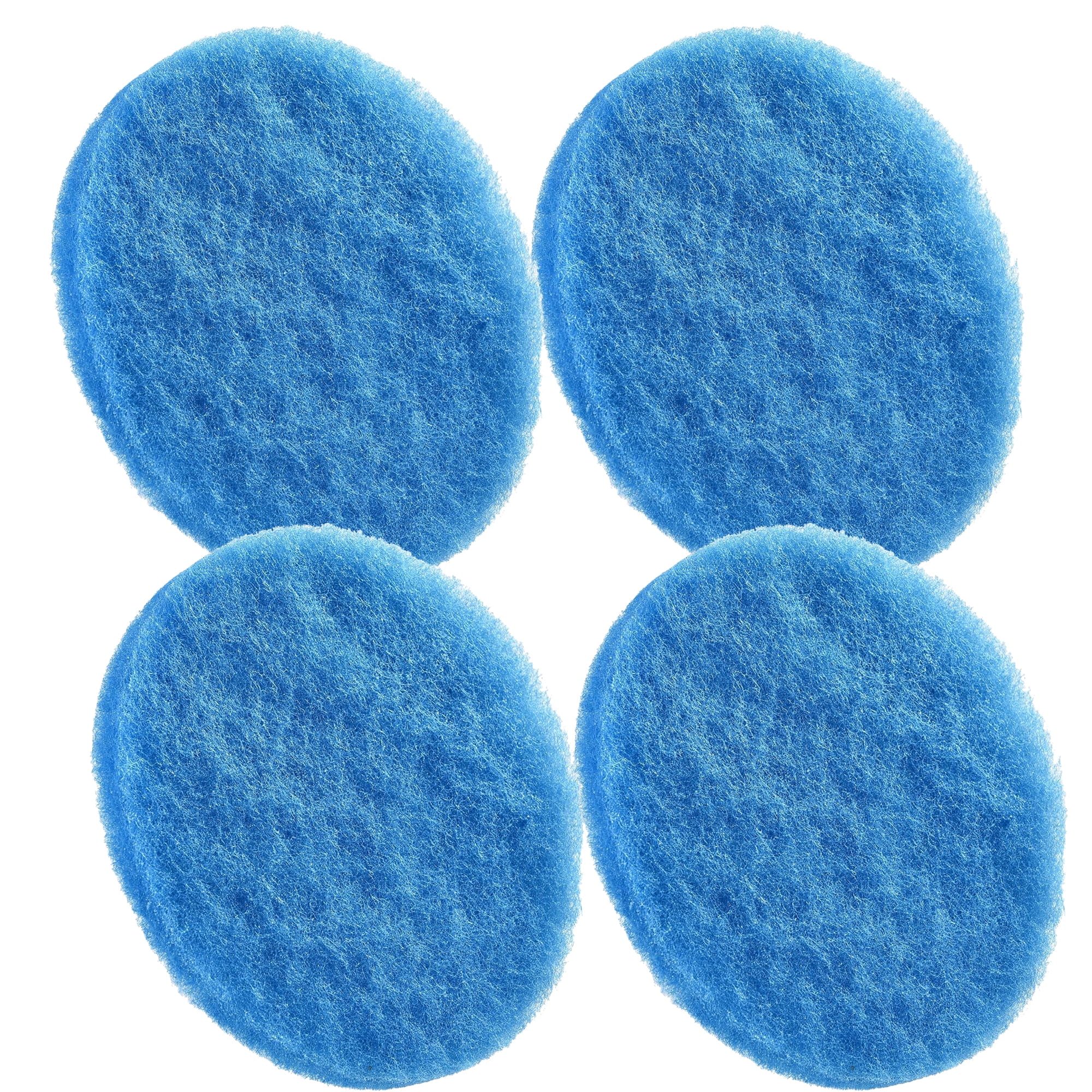 Qzbhct 12 Pcs Blue Fine Filter Pad for Fluval Fx4 FX5 FX6 Canister Filter Aquarium Filter Sponge Replacement