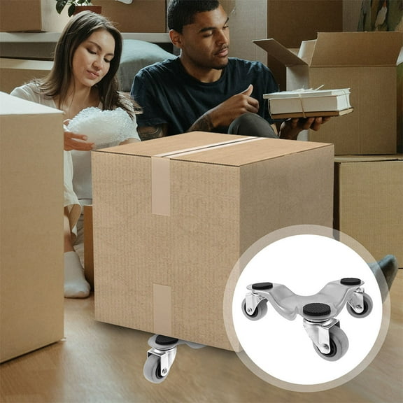 FRCOLOR 2pcs Appliance Movers Furniture Movers with Wheels for Heavy Duty Moving Tasks Furniture Dolly for Home Furniture Mover Dolly