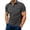 Grey, variant on CHENHANN Men's Polo Shirt Short Sleeve Button Down T Shirts Lightweight Grey Shirts Men