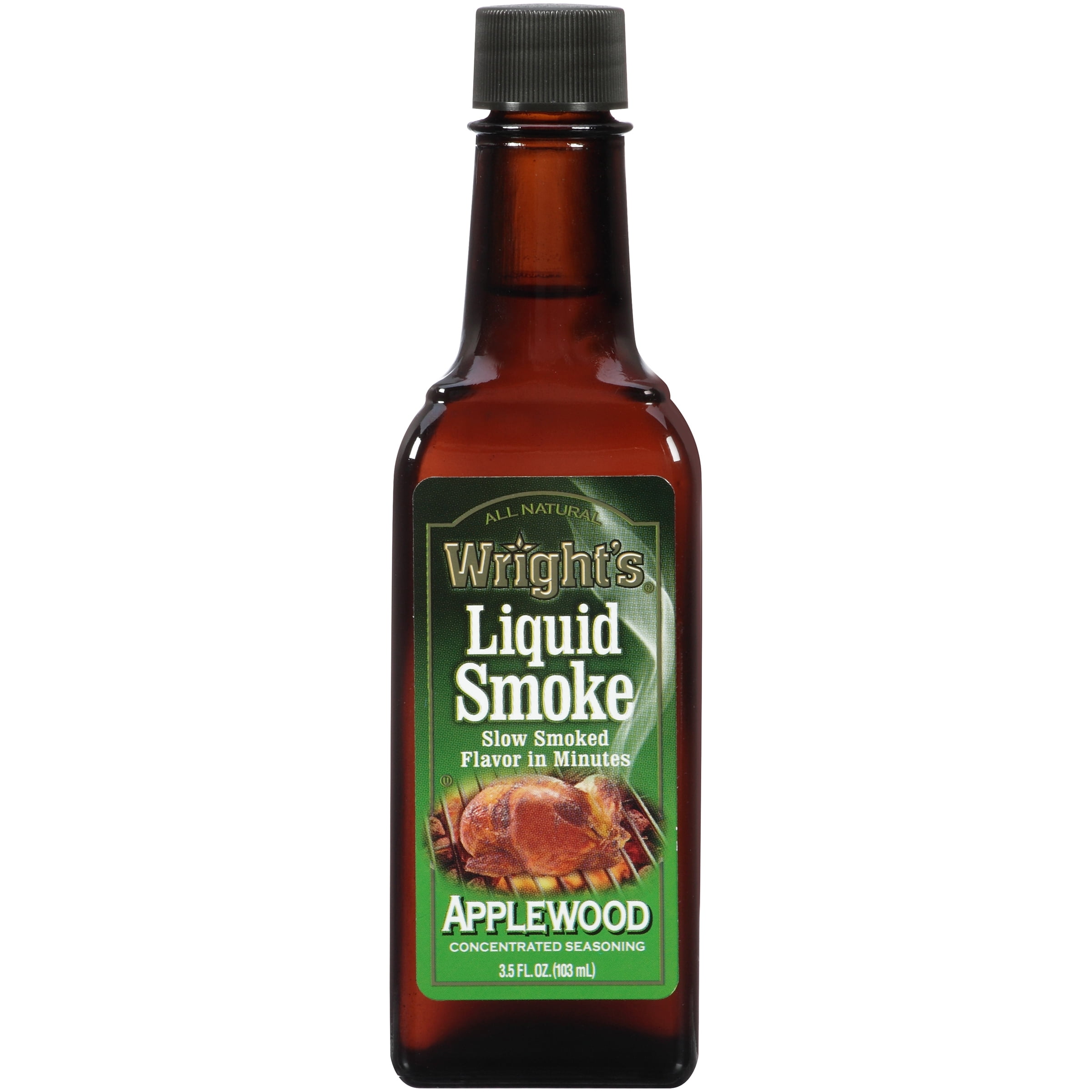 Wright's Applewood Liquid Smoke Concentrated Seasoning, 3.5 fl. oz