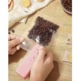 thumbnail image 6 of For Xiaomi Food Bag Sealer Mini Portable Plastic Bags Sealing Machine Thermoplastic Bag Sealants Handheld Food Packaging Heat Sealer (Pink Upgrade), 6 of 7