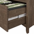 thumbnail image 5 of Home Square 2 Piece Lateral Wood Filing Cabinet Set with 2 Drawer in Ash Brown, 5 of 8