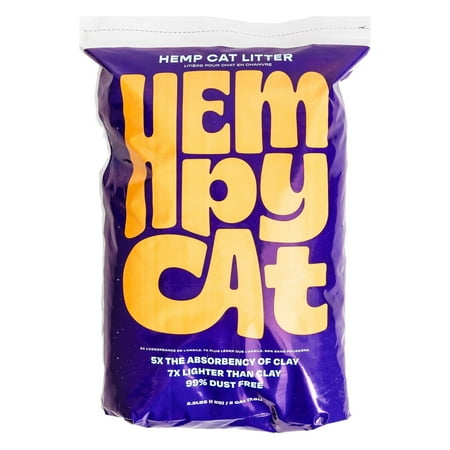 UPC: 0627987959697 | HempyCat Natural Hemp Cat Litter (2GAL / 1KG)
