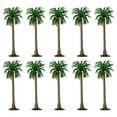thumbnail image 2 of lionlar 10X Model Trees Tree Coconut Palm Park Rainforest Scenery Dioramas H 12cm, 2 of 9