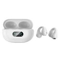 thumbnail image 2 of Bluetooth Earbuds Bone Conduction Open Ear Intelligent Digital Display Ergonomic Lightweight Wireless Earbuds for Sports White, 2 of 8