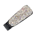 thumbnail image 2 of Precios Especiales, Portatarjetas para gafas con visera para coche, con diamantes, multifuncional, doble cabezal Akmoler, 2 of 7
