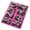 Pink, variant on 8Pcs/Set Metal Montessori Puzzle Wire IQ Mind Brain Teaser Puzzles Adults Interactive Game Reliever Educational Toys