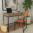 thumbnail image 5 of Butler Belka 40 In. Desk with Drawers - Black, 5 of 5