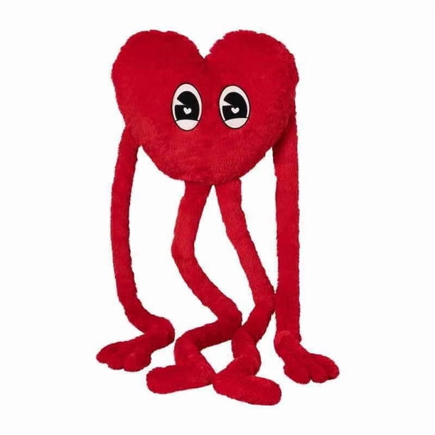 Funda de almohada con forma de corazón de 90 cm. Estilo almohadas de abrazo.