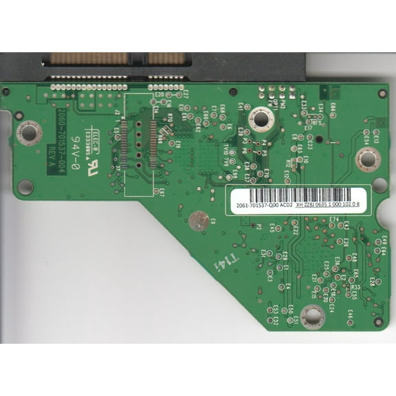 WD10EAVS-00D7B0, 2061-701537-Q00 ACD2, WD SATA 3.5 PCB