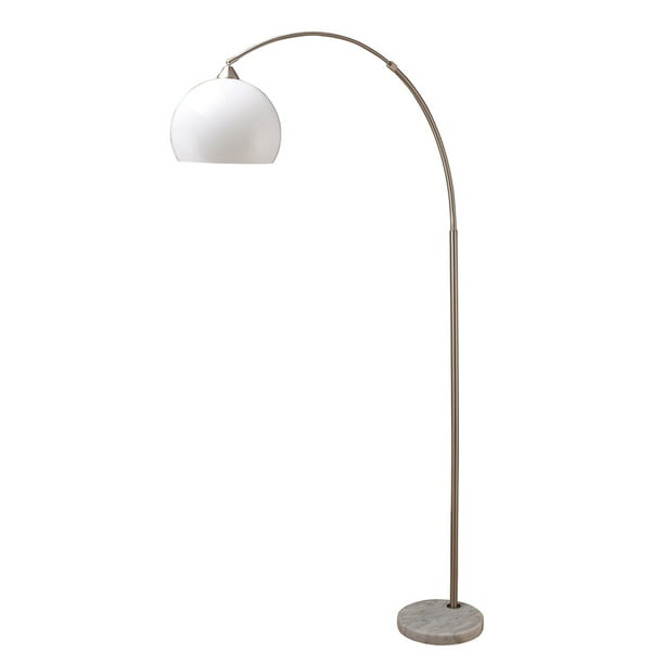 Modern Silver Arc Floor Lamp, 5 Arm Floor Lamp Ore International
