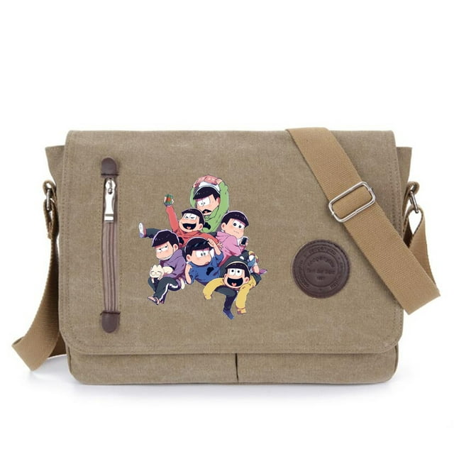 Bandolera Mr Songs Anime de lona con hombros, 35 x 12 x 26 cm