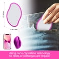 thumbnail image 6 of Crystal Hair Eraser, Portable Mild Hair Remover,Reusable Crystal Hair Remover,Magic Painless Exfoliation Hair Removal Tool, Magic Hair Eraser for Back Arms Legs (Purple), 6 of 6