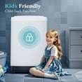 thumbnail image 2 of SUMMIT LIVING 1.5 Cu.ft Compact Washing Machine, LED Display 8 Wash Programs 10 Water Levels 3 Water Temperatures, Top-Load Compact Washer Machine for Apartment, Dorm, 2 of 9