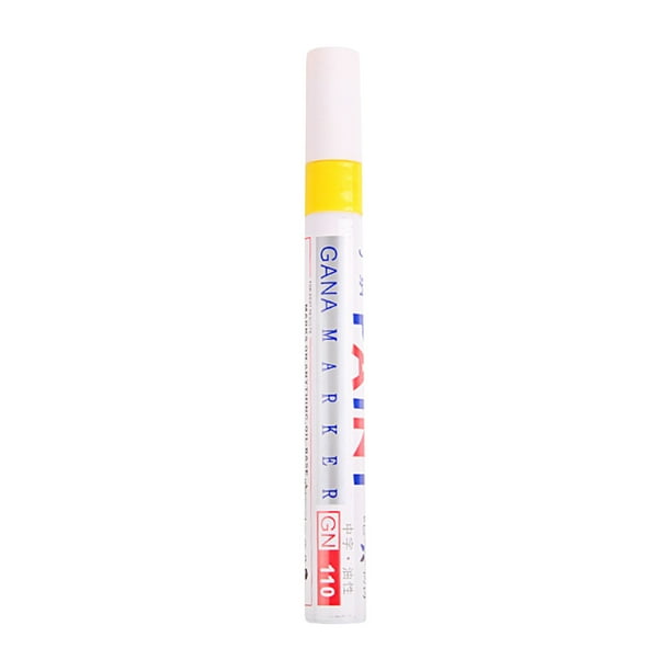 Juego de Rotuladores de Pintura Al Óleo de 12 Colores - Punta Fina de 15 Ml (2,2-2,8 Mm) para Metal, Madera y Proyectos de Bricolaje - Incluye Rojo, Negro, Azul, Amarillo y Más - Longitud de 145 Mm -
