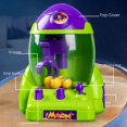 thumbnail image 3 of Minimáquina para atrapar muñecas para niños Juguete espacial Máquina para atrapar muñecas Juguetes, 3 of 3