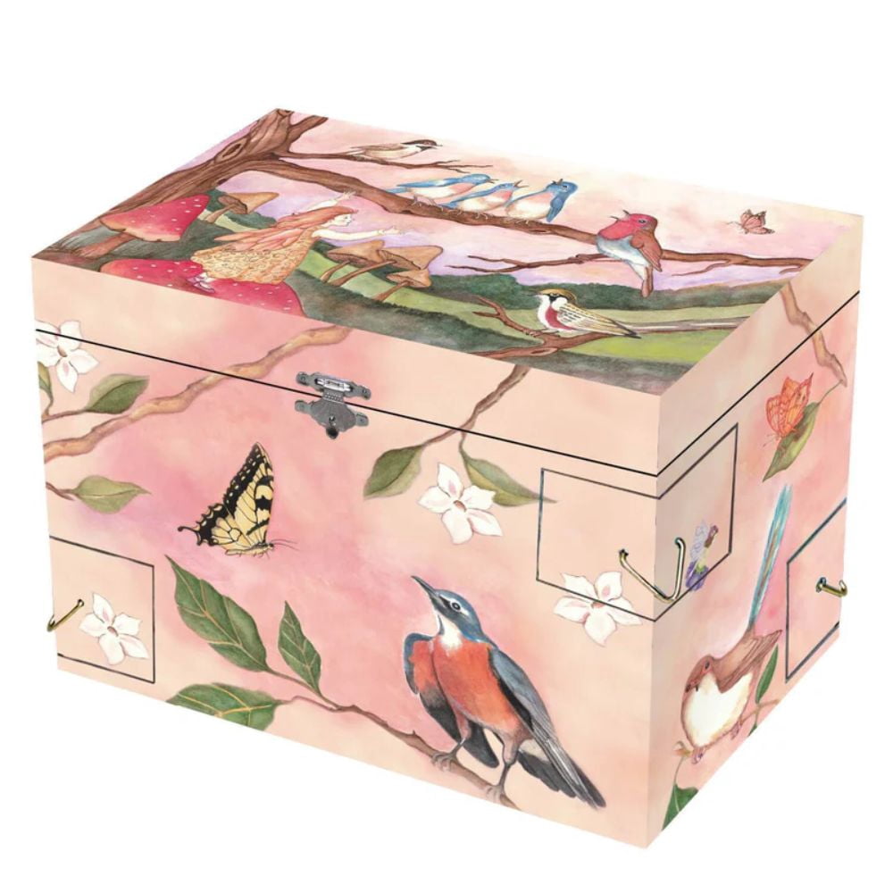 Enchantmints Wings Of A Song - Jewelry Box Music Box for Girls Girls Jewelry Box Music Boxes for Women Jewelry Box for Kids