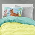 thumbnail image 2 of Carolines Treasures CK1218PILLOWCASE Miniature Pinscher Spring Fabric Standard Pillowcase, 2 of 2