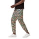 thumbnail image 5 of Puntoco Pantalones holgados con bolsillos y cordón de gran tamaño con estampado para hombre, 5 of 6