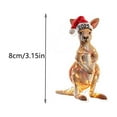 thumbnail image 2 of Adornos acrílicos para árbol de Navidad | Colgantes navideños 2D para decoración festiva | Juego de 6 bolas redondas resistentes a roturas con cinta para decorar árboles de interior y exterior, 2 of 2