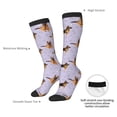 thumbnail image 4 of Fotbe German Shepherd Dog Calcetas Divertidas Estampadas para Hombre y Mujer, Calcetas de Algodón hasta la Rodilla para Caminar, Correr, Enfermería y Embarazo, 4 of 6