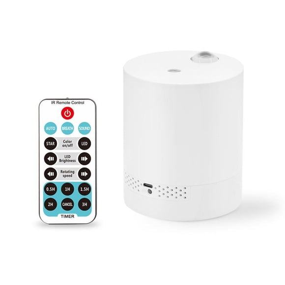 Rotating Star Projector with Timer & Remote Control USB Galaxy Projection Lights Adjustable Night Light Projector for Living Room Bedroom
