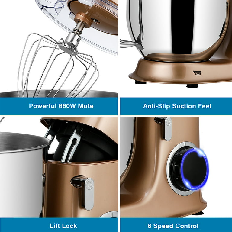 Whisk Wiper® PRO Tilt-Head Stand Mixers No More Mess Effortless