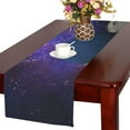 thumbnail image 1 of BSDHOME Night Sky Stars Scene Cotton Linen Table Runner 16x72 inches, 1 of 4
