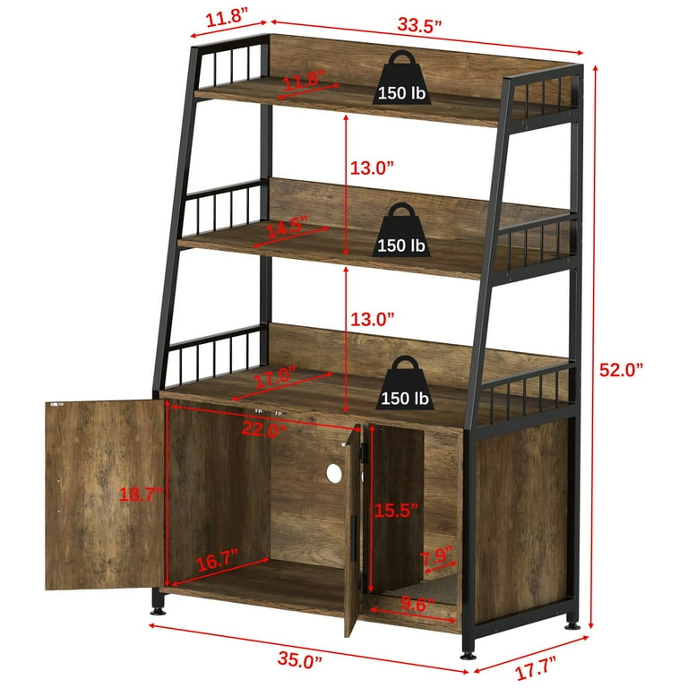 Cat litter box shelf cheap