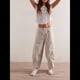 thumbnail image 4 of Pantalones Vaqueros Holgados de Tiro Bajo para Mujer, Informales, con Cintura Elástica y Bolsillos. XL, 4 of 9