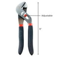 thumbnail image 2 of PLIER KING 5" 12.7 cm Groove Joint Pliers  Adjustable & Durable  Non-Slip Comfort Grip  Pliers Designed For Professional Electrician, Plumber, Handyman, DIY Projects, 2 of 7